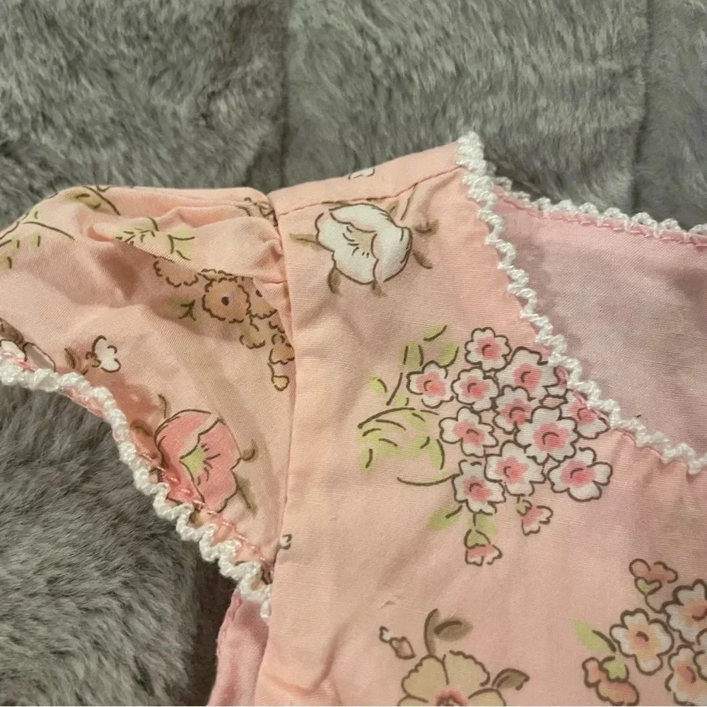 3 Months Genuine Baby by Osh Kosh Pink Floral Dress with Bloomers.